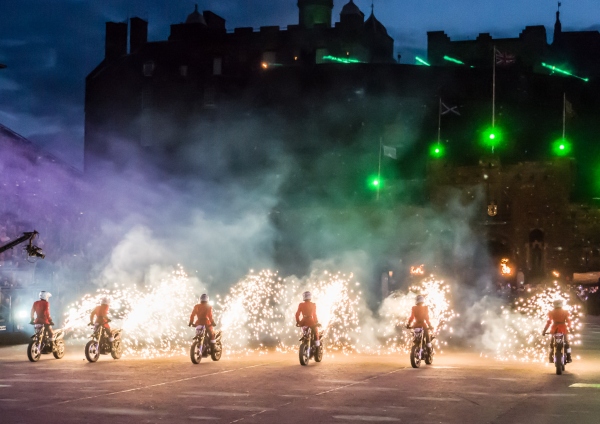 The IMPS Motorcycle Display Team 